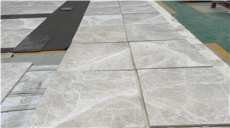 Storm Lighting Grey Marble Tiles For Flooring