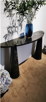 Brushed Marble Grande Antique Console For Home Furniture