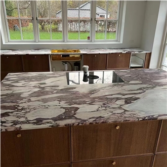 Prefab Luxury Marble Calacatta Viola Island Tops For Kitchen Prefab Luxury Marble Calacatta Viola Island Tops For Kitchen