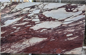 Prefab Luxury Marble Calacatta Viola Island Tops For Kitchen