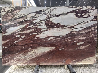 Prefab Luxury Marble Calacatta Viola Island Tops For Kitchen