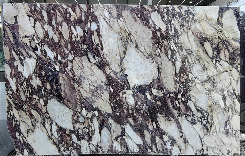 Prefab Luxury Marble Calacatta Viola Island Tops For Kitchen