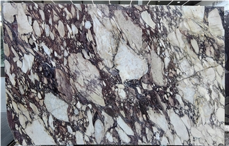 Prefab Luxury Marble Calacatta Viola Island Tops For Kitchen