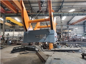 10/35/45/60T Automatic Stone Block Turnover Machine
