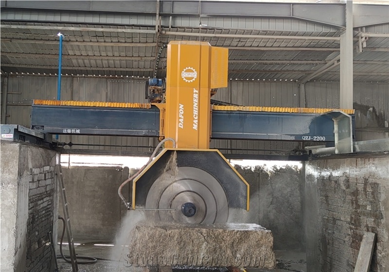 Dafon Bridge Multi-Blade Granite Marble Cutter Block Cutting Machine