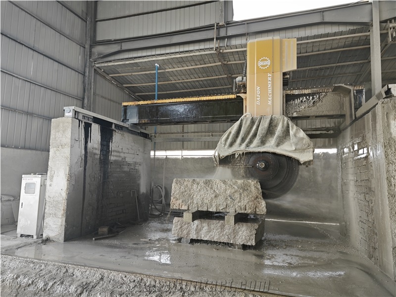 Dafon Bridge Multi-Blade Granite Marble Cutter Block Cutting Machine