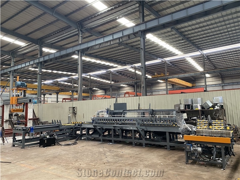 Kerbstone Edge Chamfering Machine For Beveling Curbstone