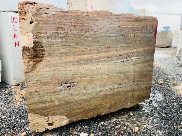 Gray Travertine  Blocks