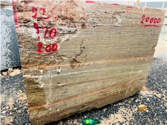 Gray Travertine  Blocks