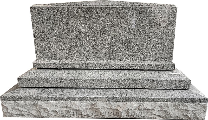 Grey Granite Headstone 4