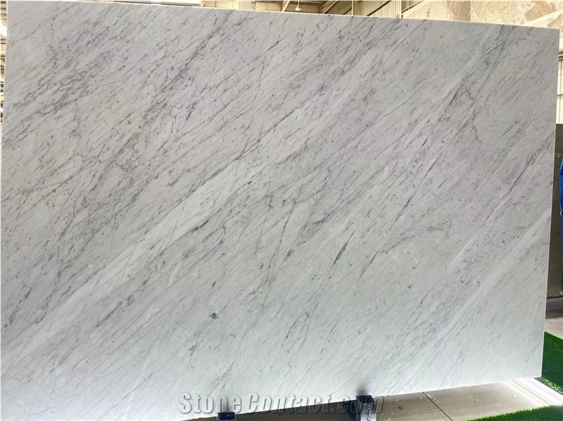 Carrara White Marble Slabs