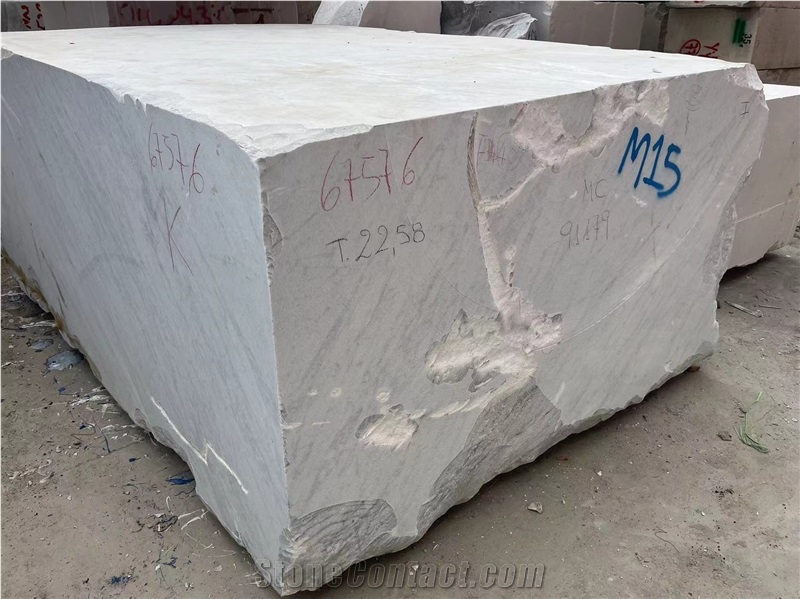 Carrara White Marble Slabs