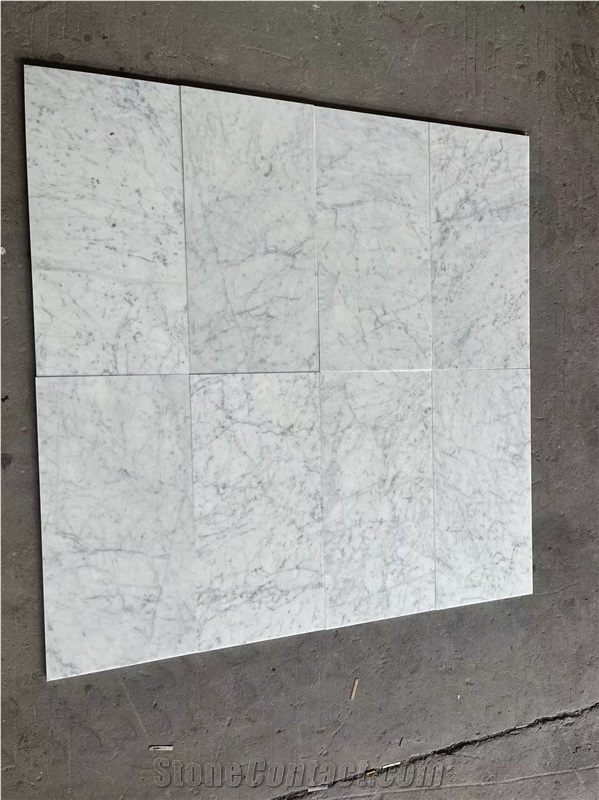 Carrara White Marble Slabs