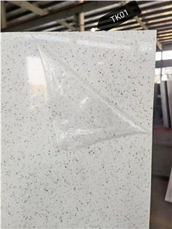 Stellar White Quartz Slabs