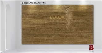 Iran CHOCOLATE TRAVERTINE Slabs