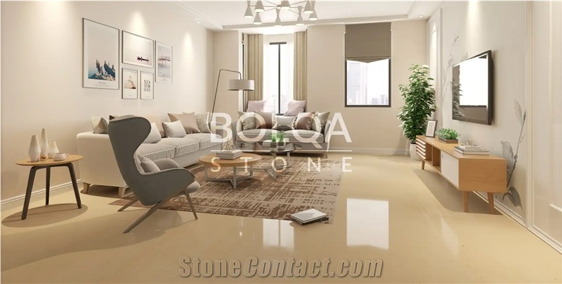 Iran Classic Beige Marble Slabs - Harsin
