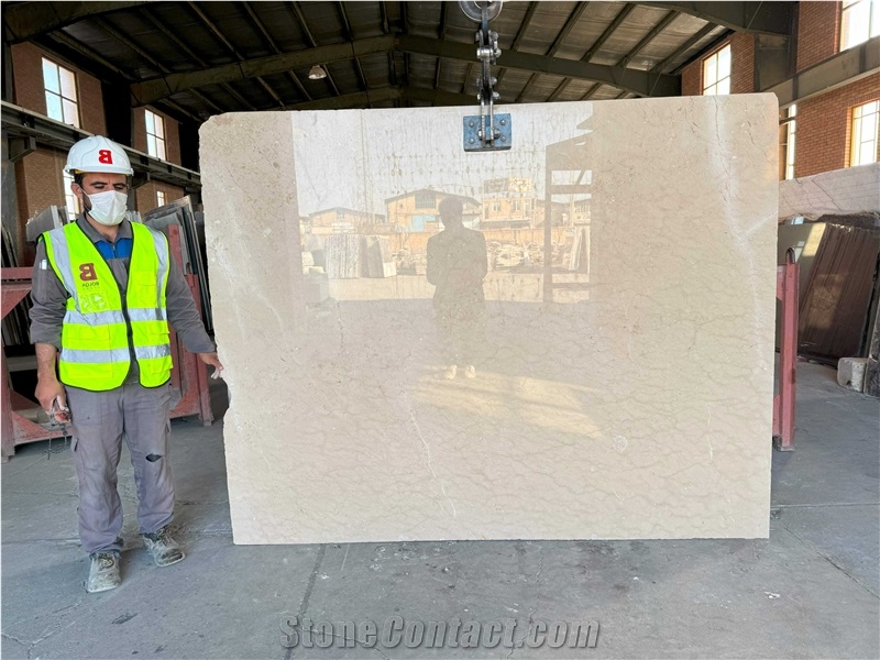 Iran Dehbid Beige Marble Slabs - DEHBID S2