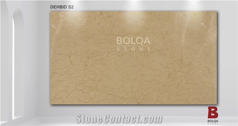 Iran Dehbid Beige Marble Slabs - DEHBID S2