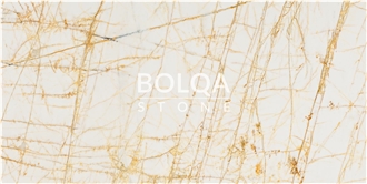 Iran Golden Lightning Marble Slabs
