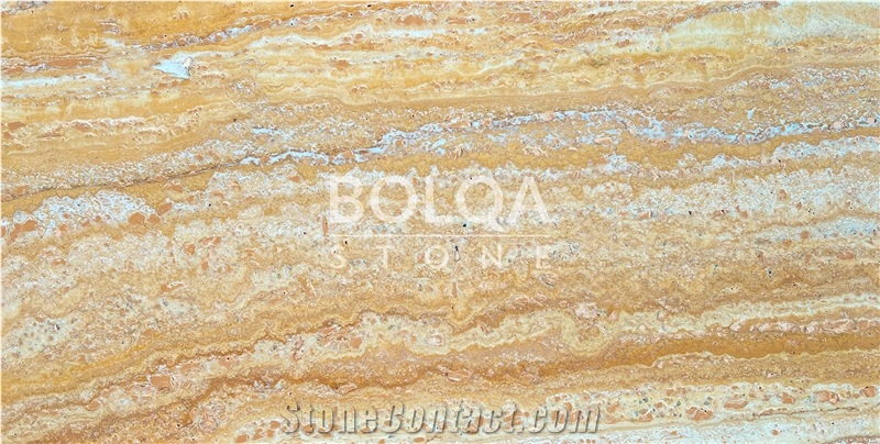 Iran Lemon Travertine Tiles - Lemon