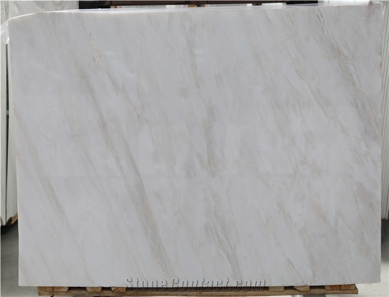 Bianco Rhino White - Kari Ice Jade Marble Slabs