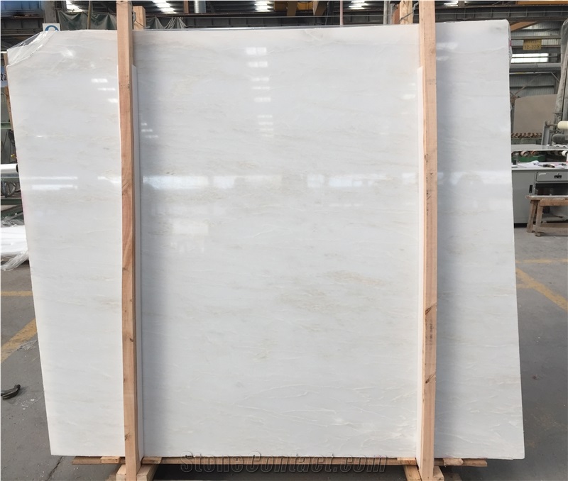 Bianco Rhino White - Kari Ice Jade Marble Slabs