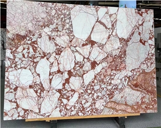 Bulgari Red Marble Slabs