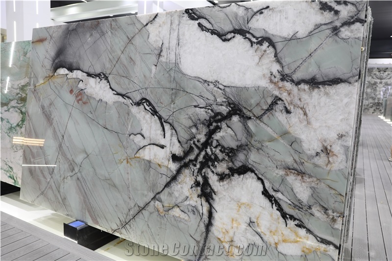 Cristallo Tiffany Quartzite Slabs
