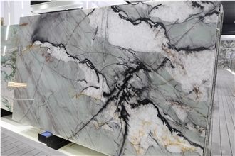 Cristallo Tiffany Quartzite Slabs