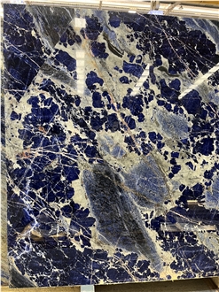 Luxury GLM Blue Cloisonne Marble Slabs For House Decoration
