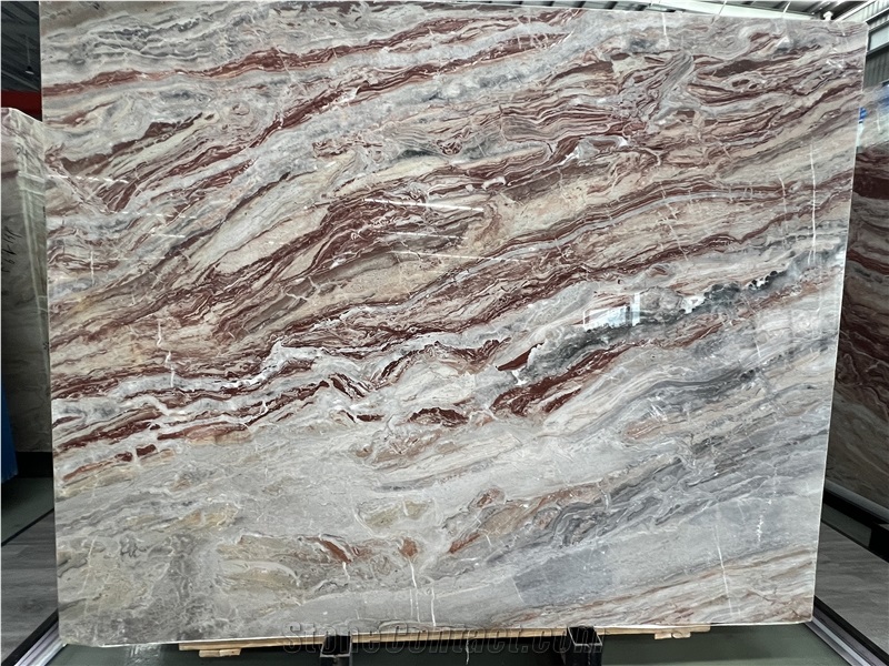 Monica Red  Marble Slabs