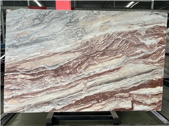 Monica Red  Marble Slabs