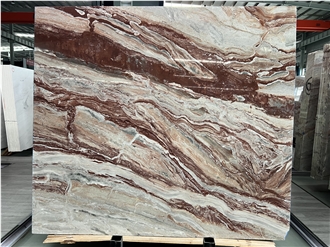 Monica Red  Marble Slabs