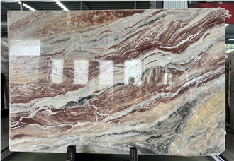 Monica Red  Marble Slabs