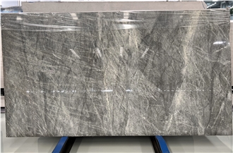 New Silver Gray Granite Slabs