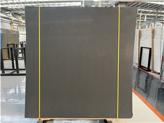 Piedra Ulldecona Dark Gray Limestone Polished Slabs