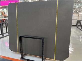 Piedra Ulldecona Dark Gray Limestone Polished Slabs