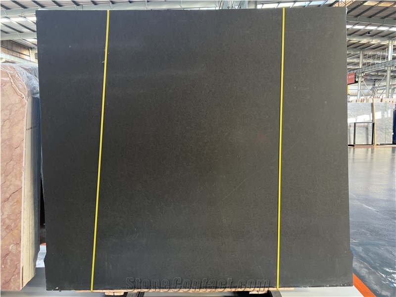 Piedra Ulldecona Dark Gray Limestone Polished Slabs