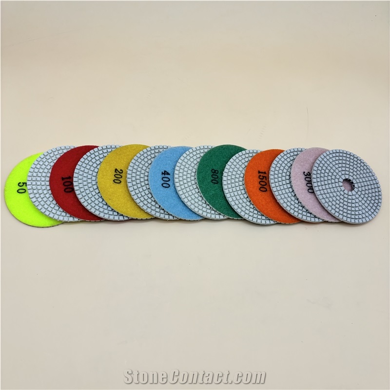 Diamond Polishing Pads For Granite Marble Quartz Concrete
