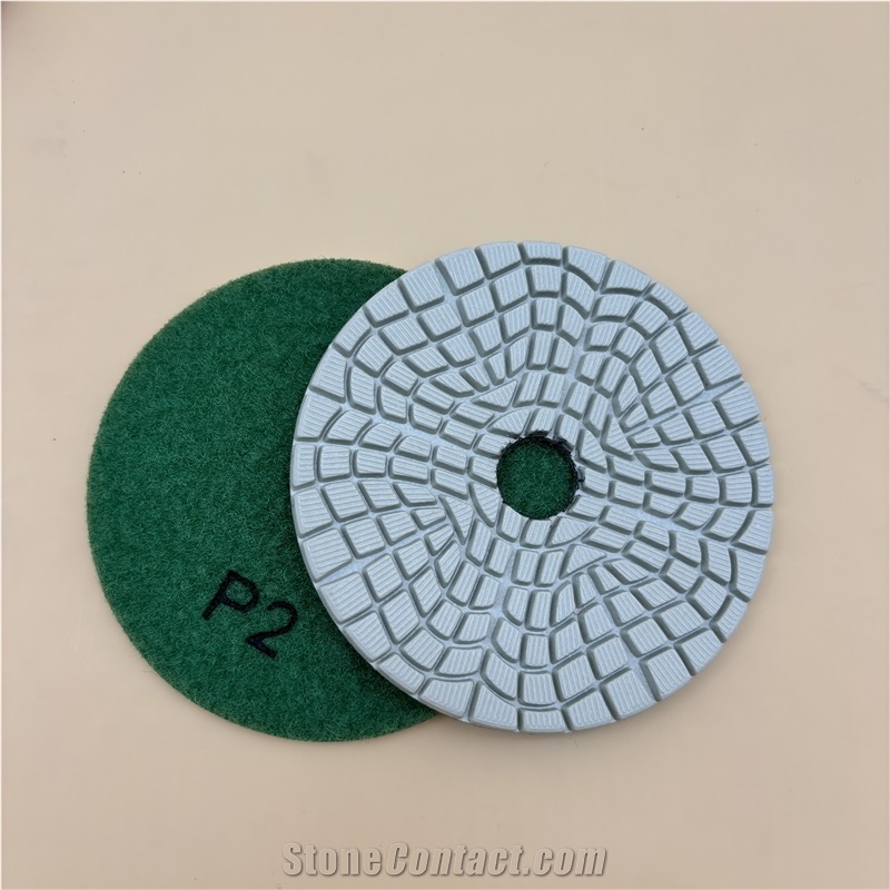 Diamond Polishing Pads With 3 Step For Granite Quartz Marble