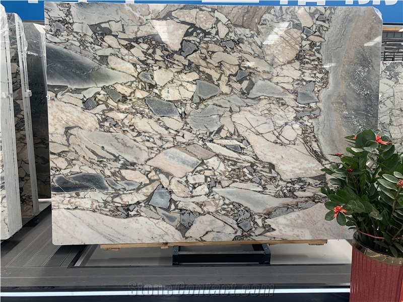 Blue Chinese Bulgari Marble Slabs With Factory Price