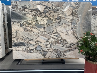 Blue Chinese Bulgari Marble Slabs With Factory Price