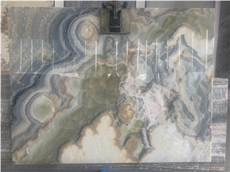 Translucent Grey Black Cloud Sky Onyx Slabs