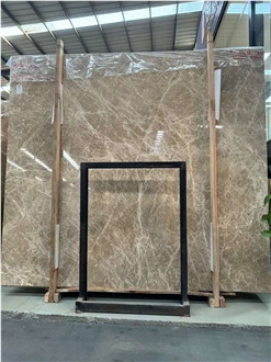 Golden Light Emperador Marble Slabs,1.8Cm For Floor And Wall