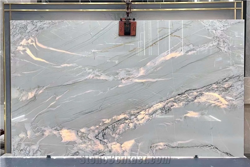 Mont Blanc Quartzite - 2Cm Slabs For Floor,Wall