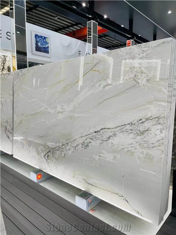 Mont Blanc Quartzite - 2Cm Slabs For Floor,Wall