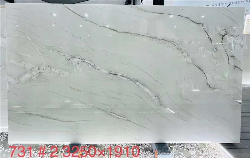 Mont Blanc Quartzite - 2Cm Slabs For Floor,Wall