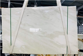 Namibia White Marble Rhino Marble Bianco Milan Marble Slabs