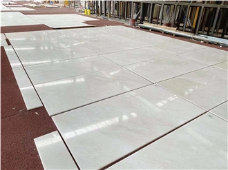 Namibia White Marble Rhino Marble Bianco Milan Marble Slabs