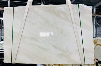 Namibia White Marble Rhino Marble Bianco Milan Marble Slabs